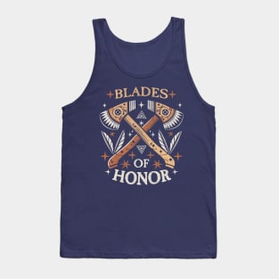 Native American Ax Blades Tank Top